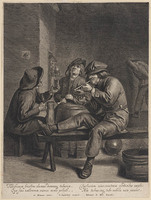 KG 03242
<br/>
Rokende en drinkende boeren in herberg
<br/>
<em>Suyderhoef, Jonas (ca. 1613-1686)</em>